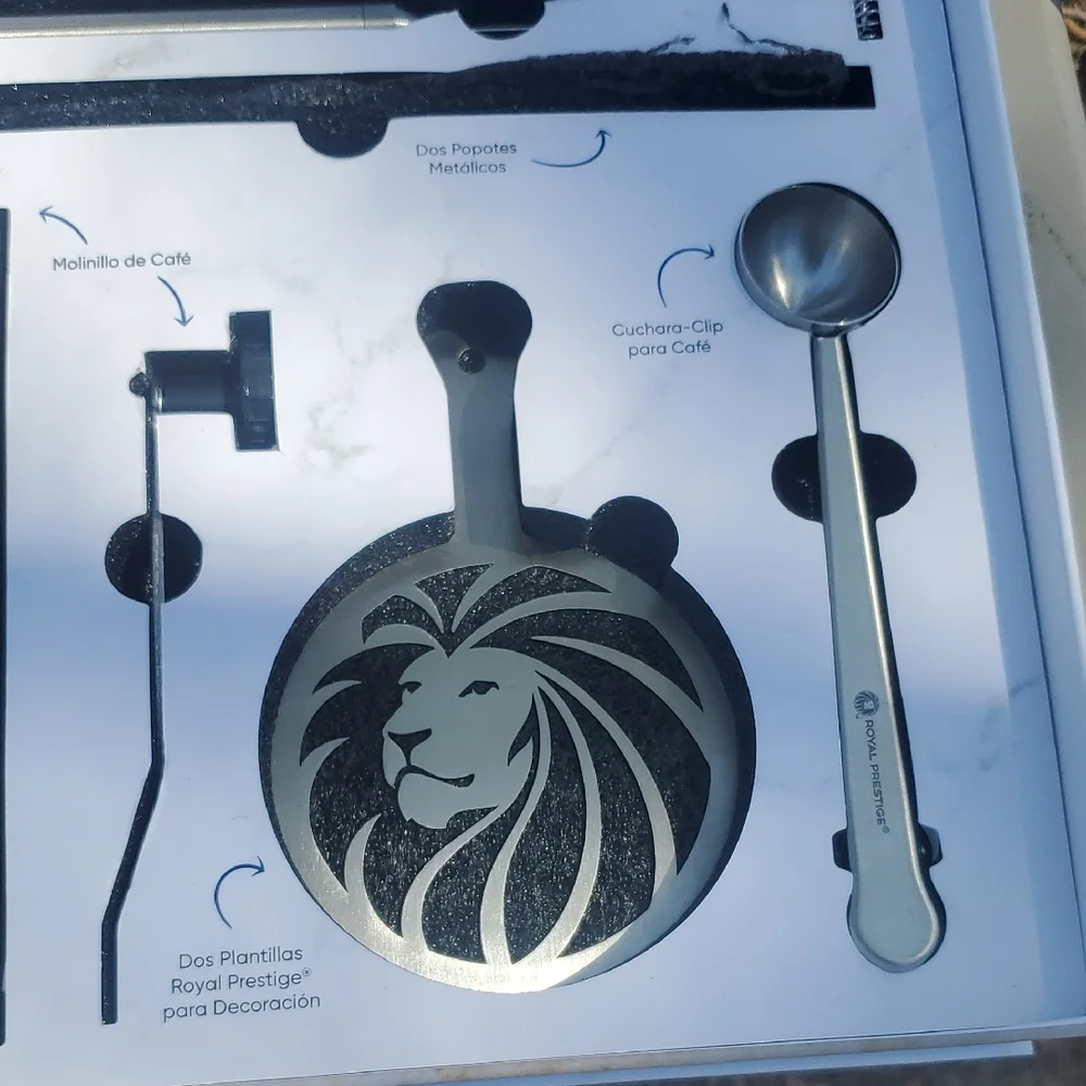 Royal Prestige Baristart Kit - White Coffee & Tea Accessory Set